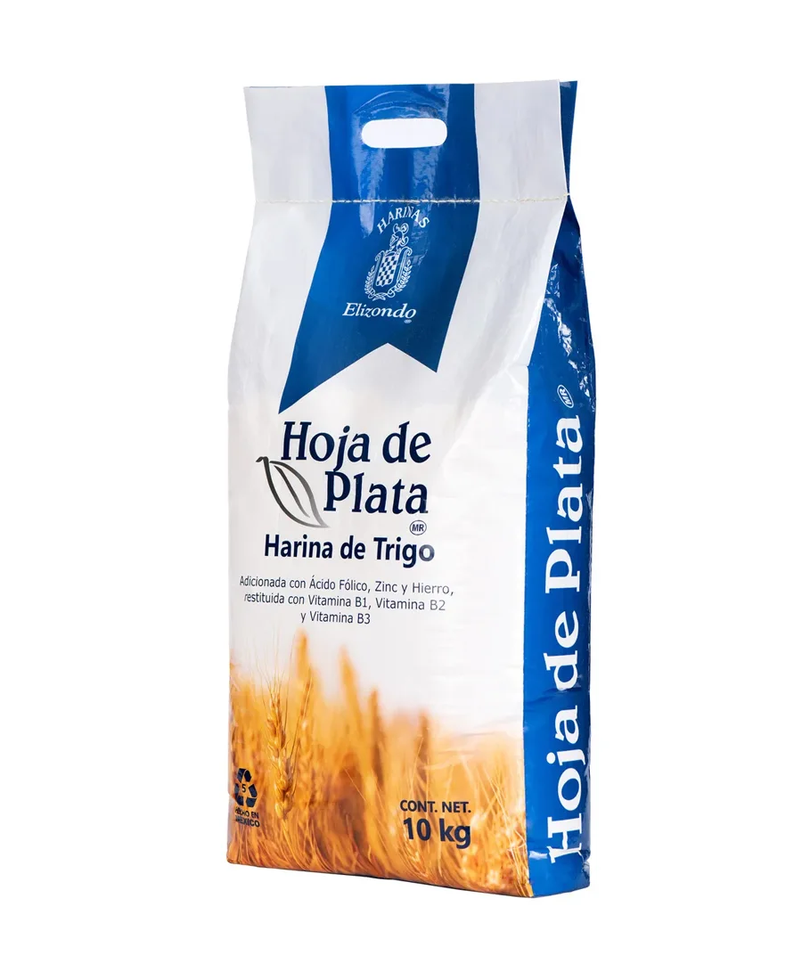Harina de trigo Hoja de Plata Elizondo bulto de 10 Kg – De venta en Zafra Coyoacán