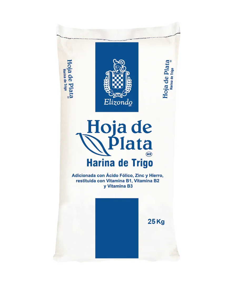 Harina de trigo Hoja de Plata Elizondo de 25 Kg – De venta en Zafra Coyoacán