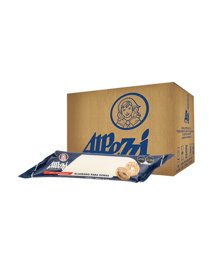 Glaseado para donas Icing de Vainilla Alpezzi Caja de 5 Kg con 5 mangas de 1 Kg  De venta en Zafra Coyoacán