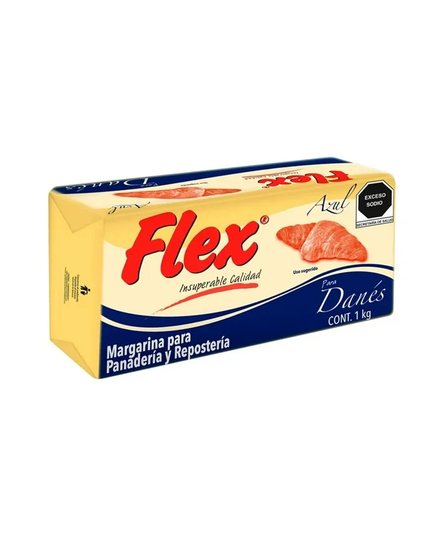 Margarinas Flex Azul Caja de 10 KG con 10 barras de 1 Kg  De venta en Zafra Coyoacán