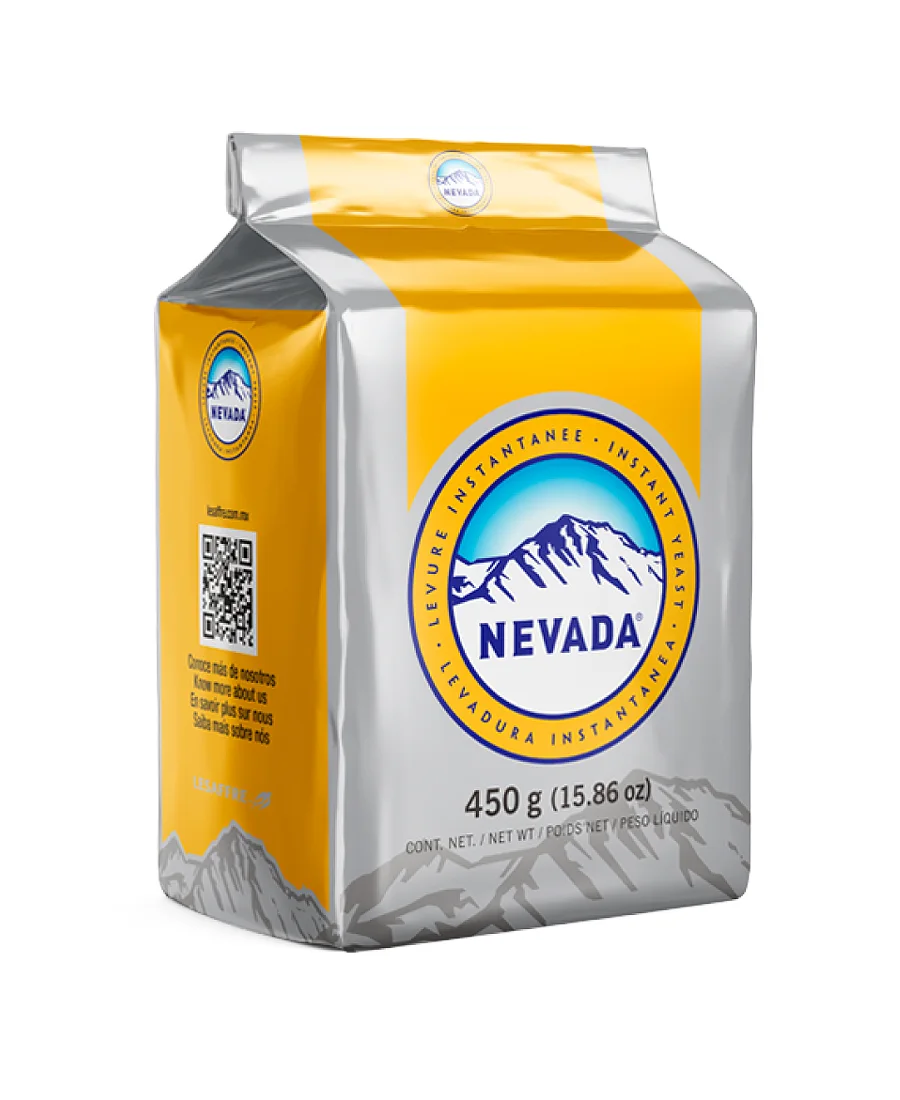 Levadura instantánea Oro Nevada Caja de 20 piezas con 450 g cada una – De venta en Zafra Coyoacán
