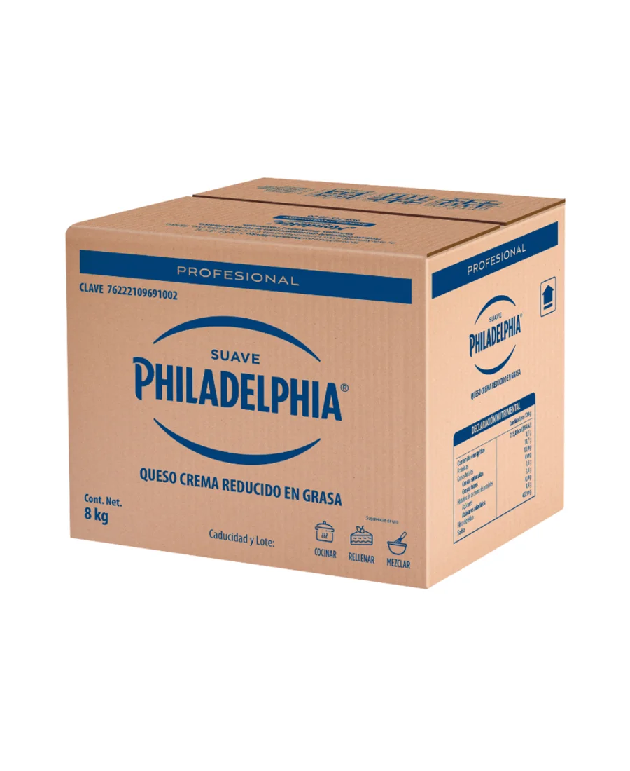 Queso Crema Philadelphia de 8 Kg – De venta en Zafra Coyoacán