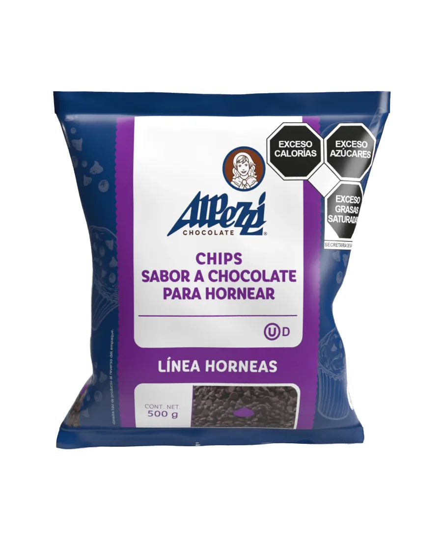 Chips de chocolate horneable Alpezzi 500 g  De venta en Zafra Coyoacán