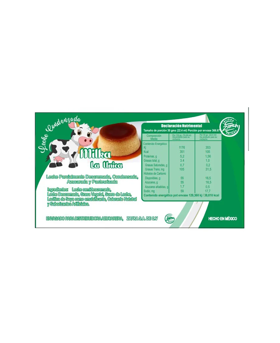 Leche Condensada Milka de 1 Kg – De venta en Zafra Coyoacán