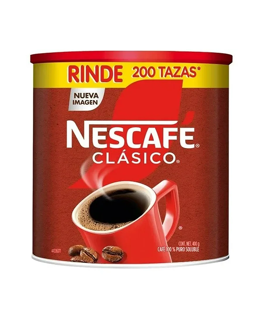 Café soluble Nescafé Clásico de 400 g – De venta en Zafra Coyoacán