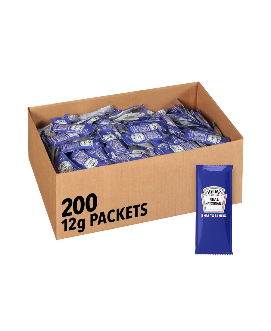 Mayonesa Real Heinz con 500 sobres de 12 g – De venta en Zafra Coyoacán