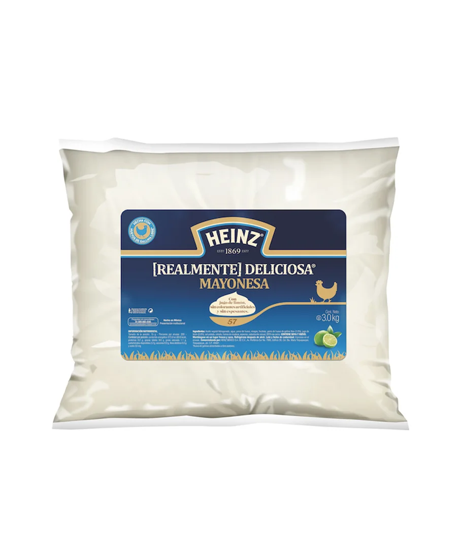 Mayonesa Heinz Pouch de 3 Kg – De venta en Zafra Coyoacán