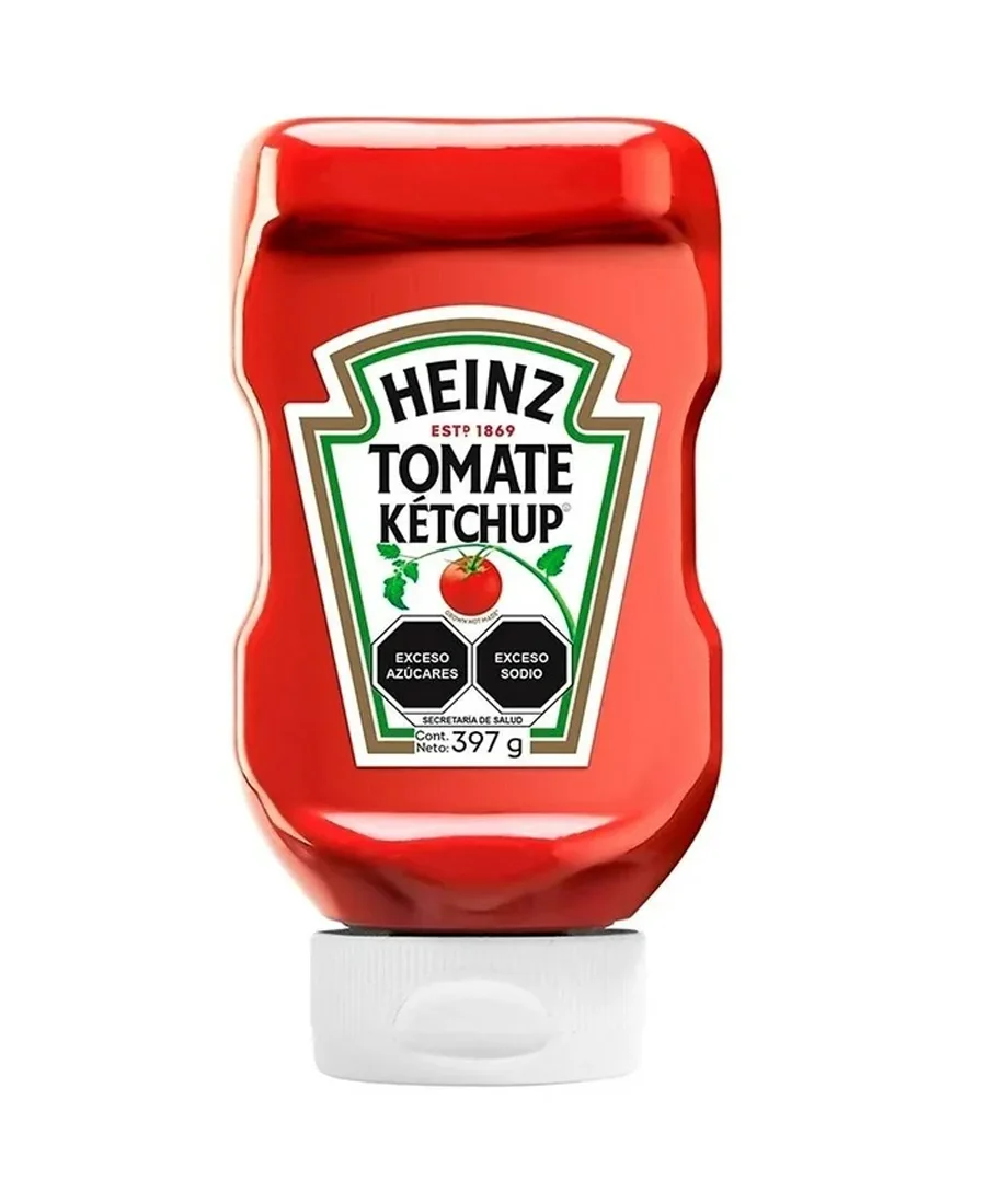 Ketchup Top Down Heinz de 397 g – De venta en Zafra Coyoacán