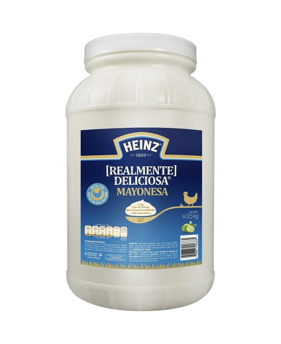 Mayonesa Heinz en Tarro de 3.5 Kg – De venta en Zafra Coyoacán