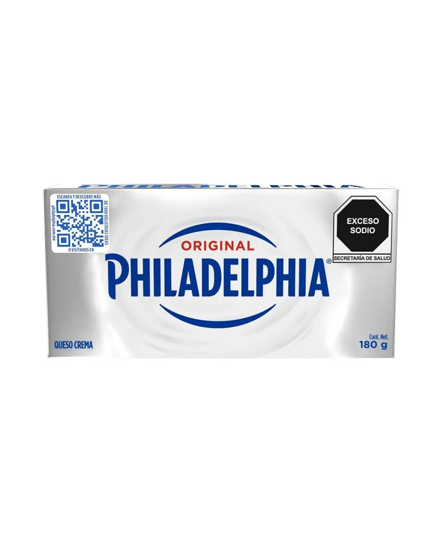 Queso Crema Philadelphia de 180 g – De venta en Zafra Coyoacán