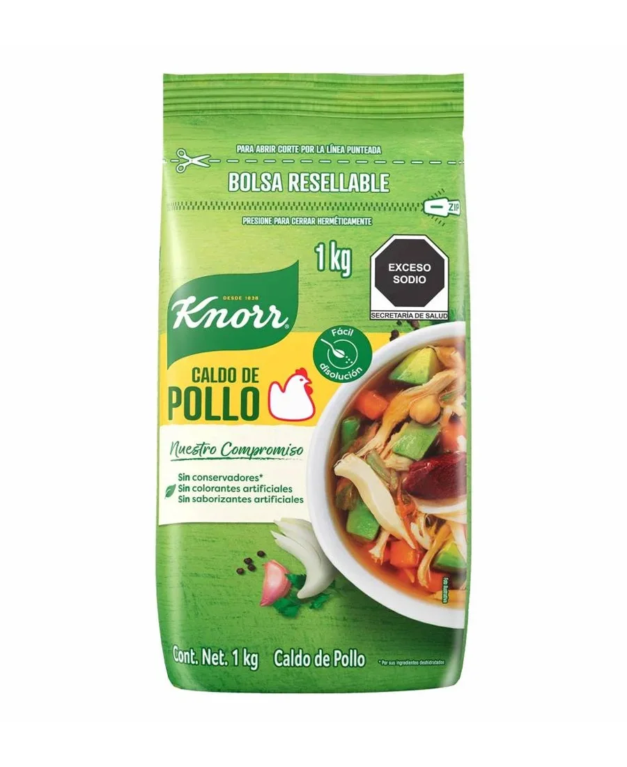 Caldo de pollo Knorr Suiza de 1 Kg – De venta en Zafra Coyoacán