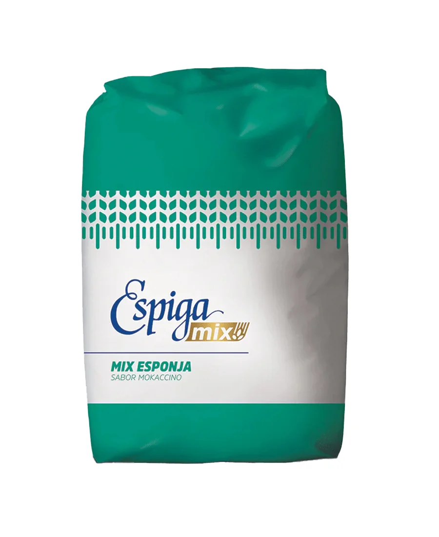 Harina de trigo preparada Mix Esponja sabor mokaccino Espiga de 1 Kg – De venta en Zafra Coyoacán